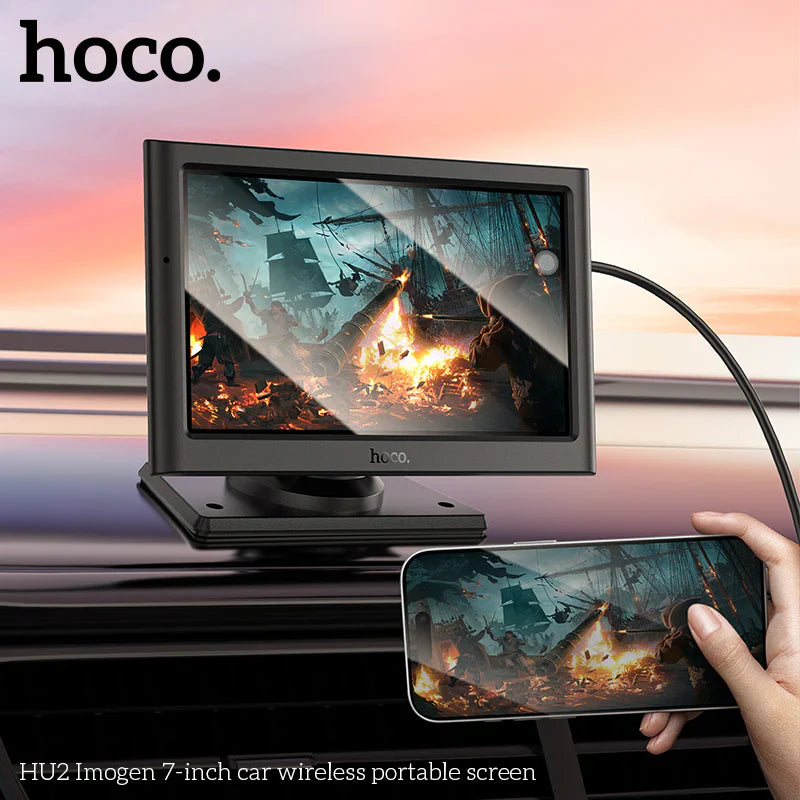 Hoco Imogen 7-Inch Wireless Mobile Car Screen