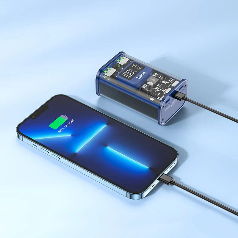 Hoco J105 Discovery Edition Power Bank 22.5W 10000mAh - Fast Charging with Digital Display