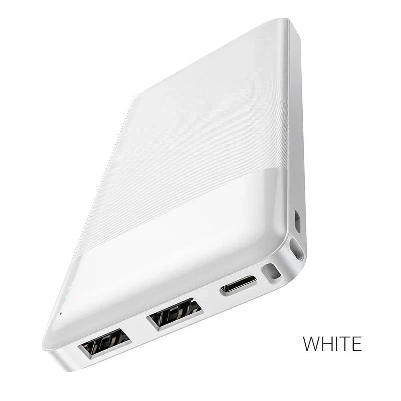 Hoco J72 Easy travel power bank(10000mAh) - White