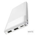 Hoco J72 Easy travel power bank(10000mAh) - White