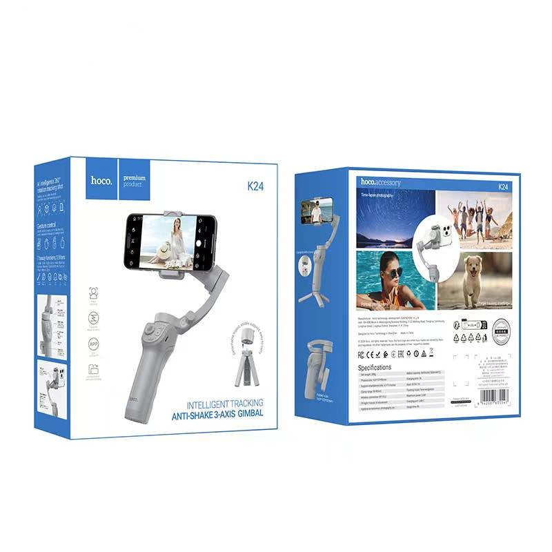 Hoco K24 Intelligent Tracking Anti-Shake 3-Axis Gimbal