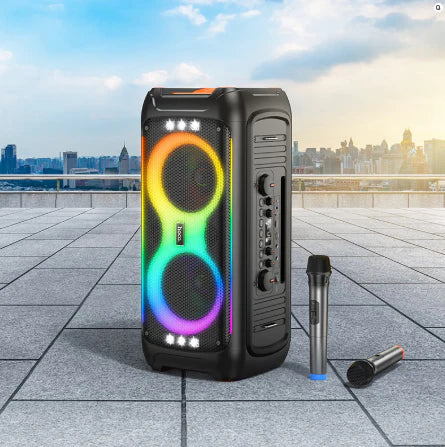 Hoco Kayman Wireless Portable Loudspeaker – Dual-Mic Outdoor BT 40W