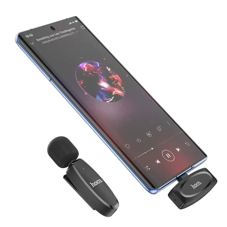 Hoco L15 Wireless Microphone Type-C – Black