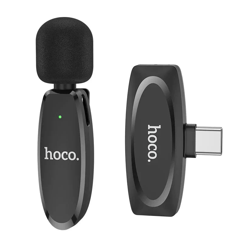 Hoco L15 Wireless Microphone Type-C – Black