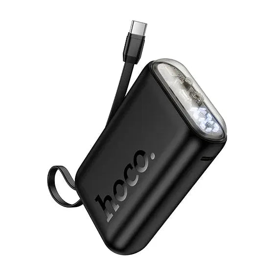 Hoco Leader 22.5W + PD20W Power Bank – 10,000 mAh Fast Charger - Black