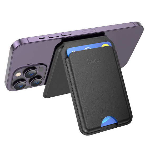 Hoco Leather Magnetic Multifunctional Card Holder (GT3)