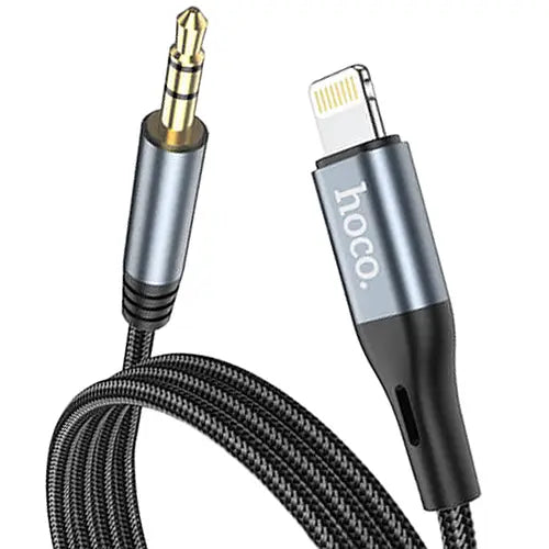 Hoco Lightning to AUX Digital audio conversion cable DUP03 1m Black