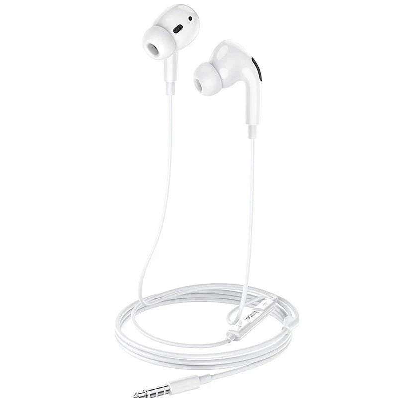 Hoco M77 Earphones - 3.5mm Jack / In-Ear / Wired / White