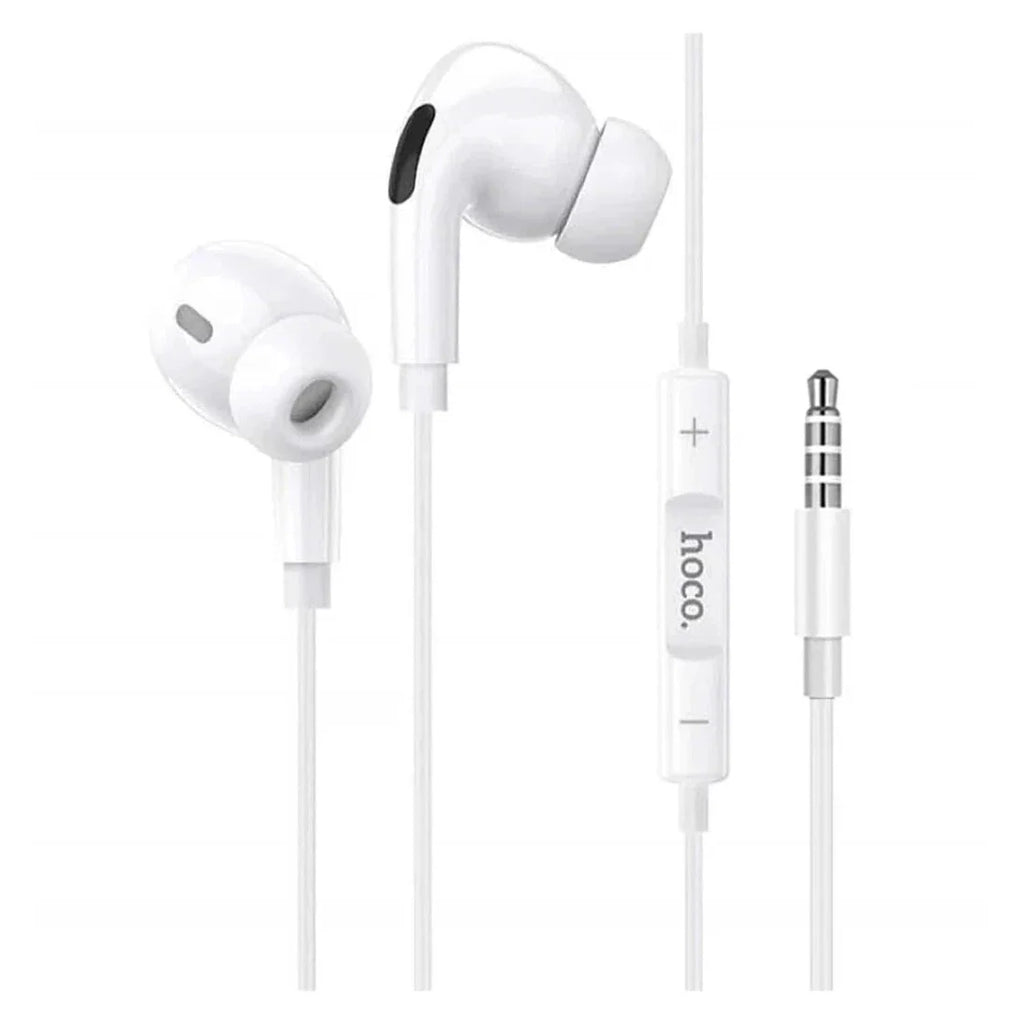 Hoco M77 Earphones - 3.5mm Jack / In-Ear / Wired / White