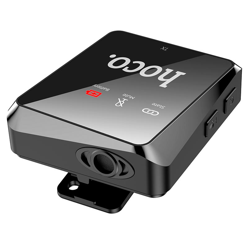 HOCO Microphone S31 Stream wireless with 3-in-1 receiver - Black