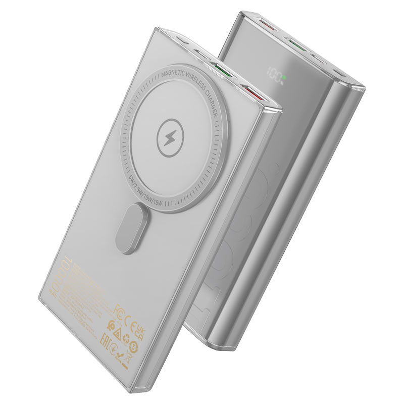 Hoco Power bank Q22 Taurus 22.5W wireless charging 10000mAh – White