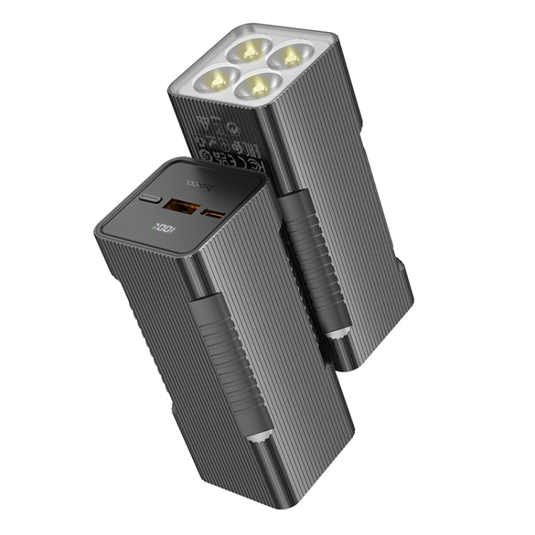 Hoco Q15 Flashlight 22.5W Fully Compatible Power Bank 10000mAh – Black