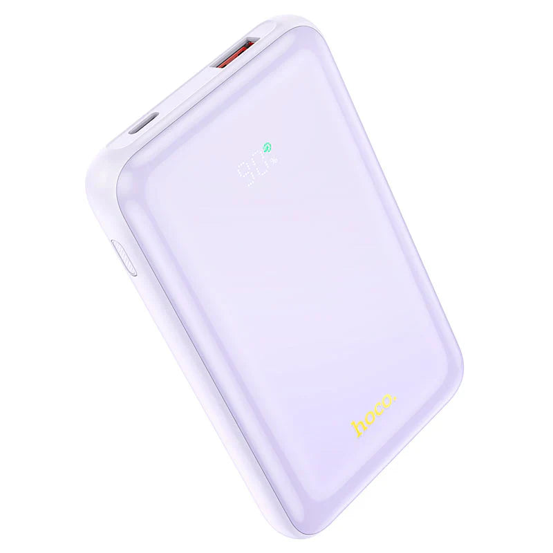 Hoco Q21 Great 22.5W 10000mAh Power Bank Fast Charging & Portable - Purple