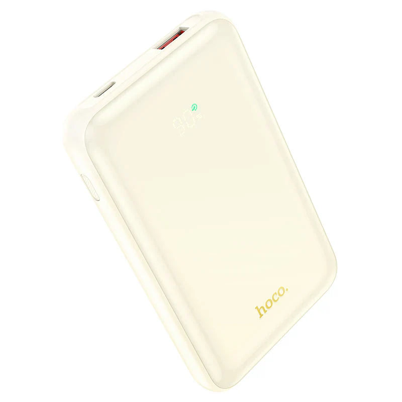 Hoco Q21 Great 22.5W 10000mAh Power Bank Fast Charging & Portable - White