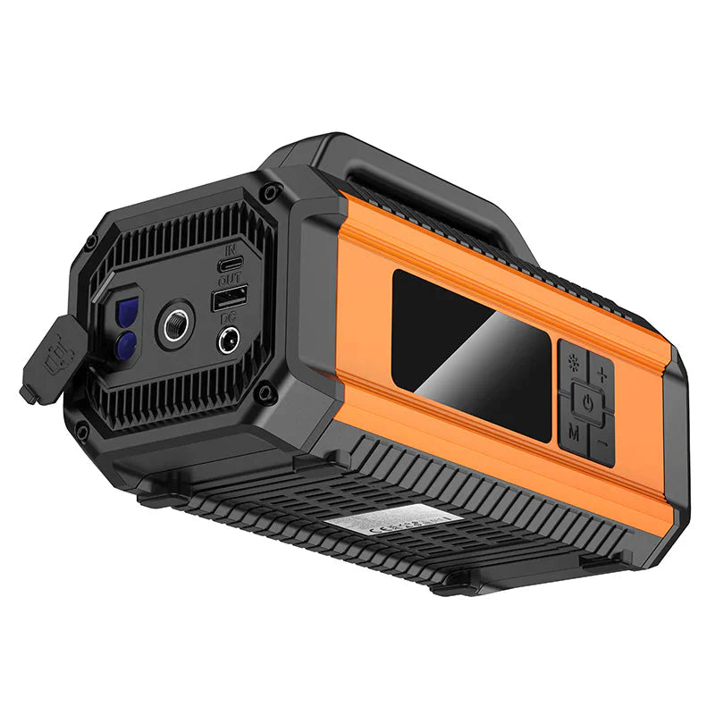 Hoco QS4 Air Pump with Emergency Start Power Bank 10000mAh - Multi-Function Portable Power