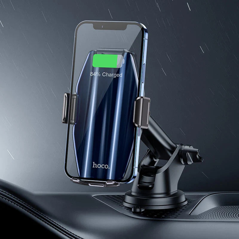 Hoco S45 Energia Car Wireless Charger – Dashboard & Air Vent Mount