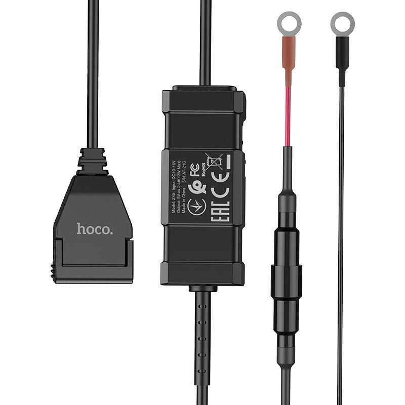 Hoco Single Port Safety Motorcycle charger Z45