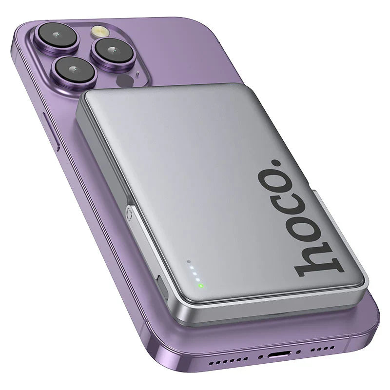 Hoco Sunlight Power Bank – PD 20W Wireless Charging 5000mAh