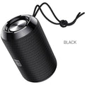 Hoco Trendy Sound Wireless Speaker 5W Portable Sports Bluetooth Speaker with TWS & Multi-Input Playback - Black