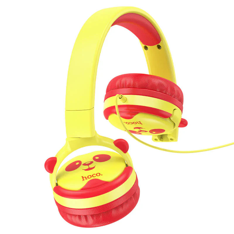 Hoco W31 Children’s Headphones – Safe Sound for Kids Yellow