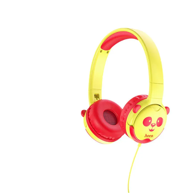 Hoco W31 Children’s Headphones – Safe Sound for Kids Yellow