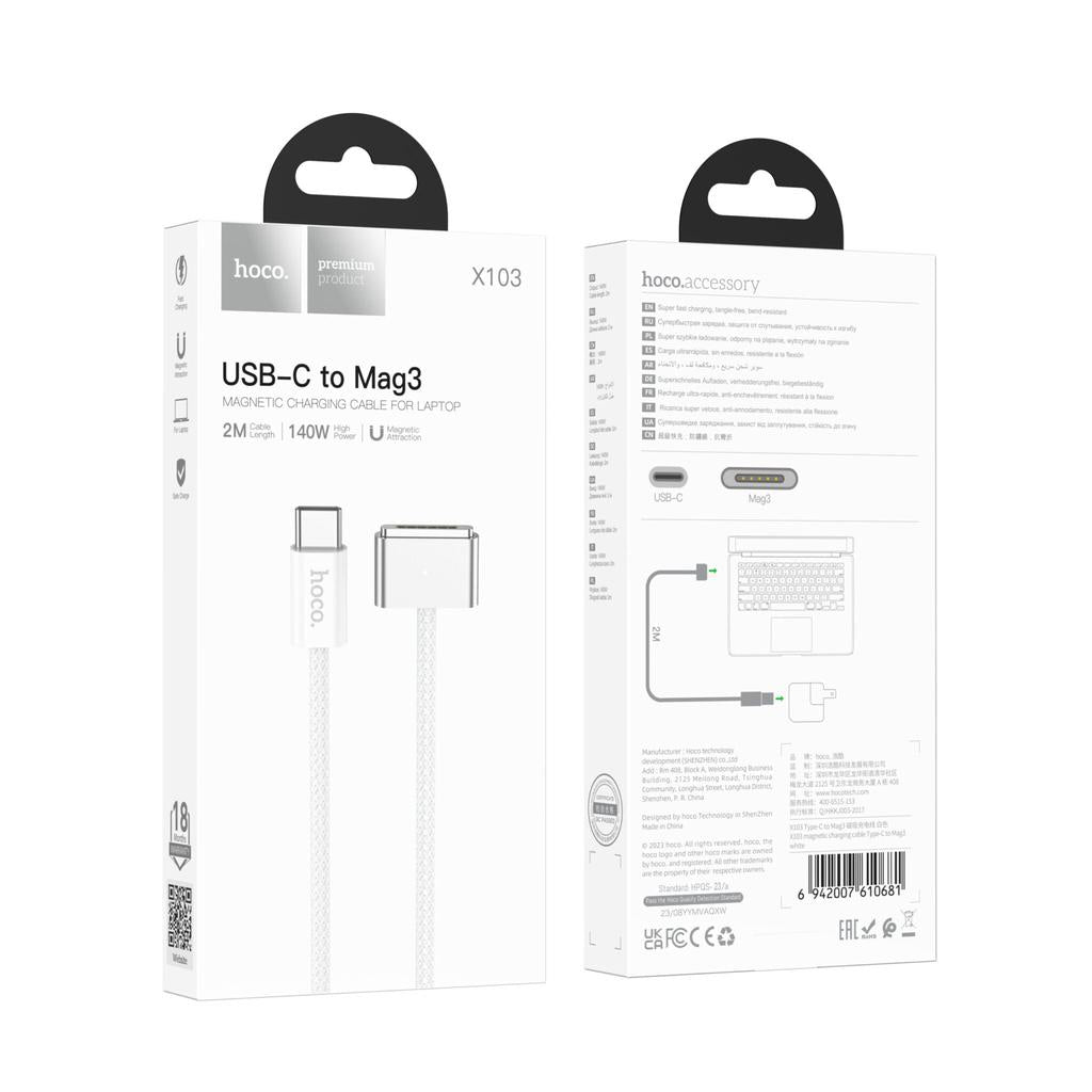 Hoco X103 Magnetic Charging Cable