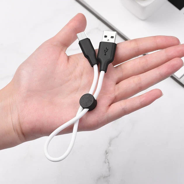Hoco X21 Plus Silicone charging cable for Type-C(L=0.25M)