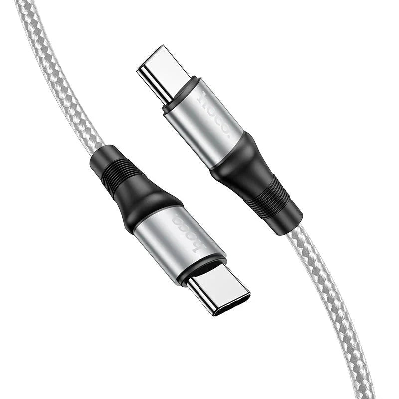 Hoco X50 Cable Exquisito charging data sync Assorted - Type-C / 100W / 2 Meter / Gray