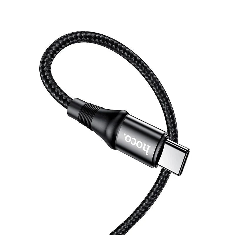 Hoco X50 Cable Exquisito charging data sync Assorted - Type-C / 100W / 2 Meter / Gray