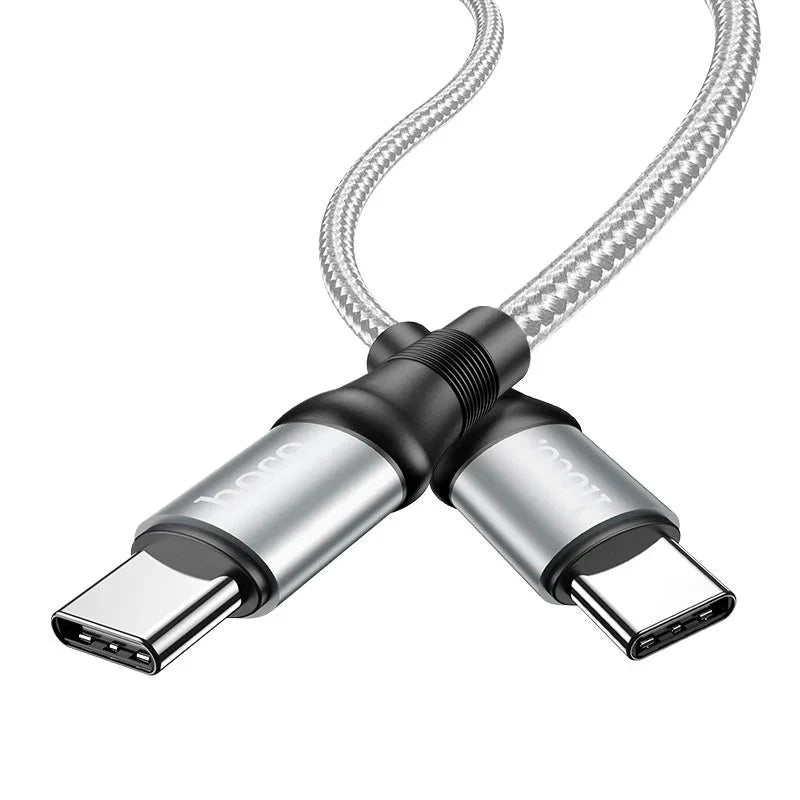 Hoco X50 Cable Exquisito charging data sync Assorted - Type-C / 100W / 2 Meter / Gray