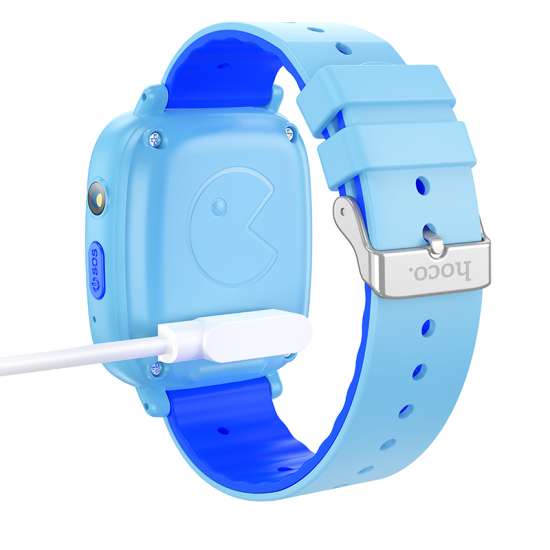 Hoco Y100 Smart Watch Kids – Bluetooth Calls – Blue