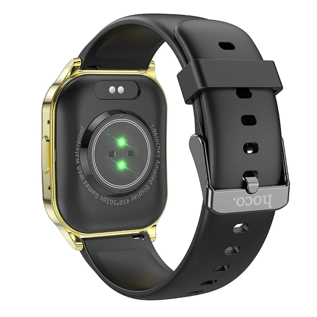 Hoco Y19 AMOLED Bluetooth Smart Sports Watch 1.96 Inch, IP68 Waterproof