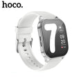 Hoco Y19 AMOLED Bluetooth Smart Sports Watch 1.96 Inch, IP68 Waterproof - White