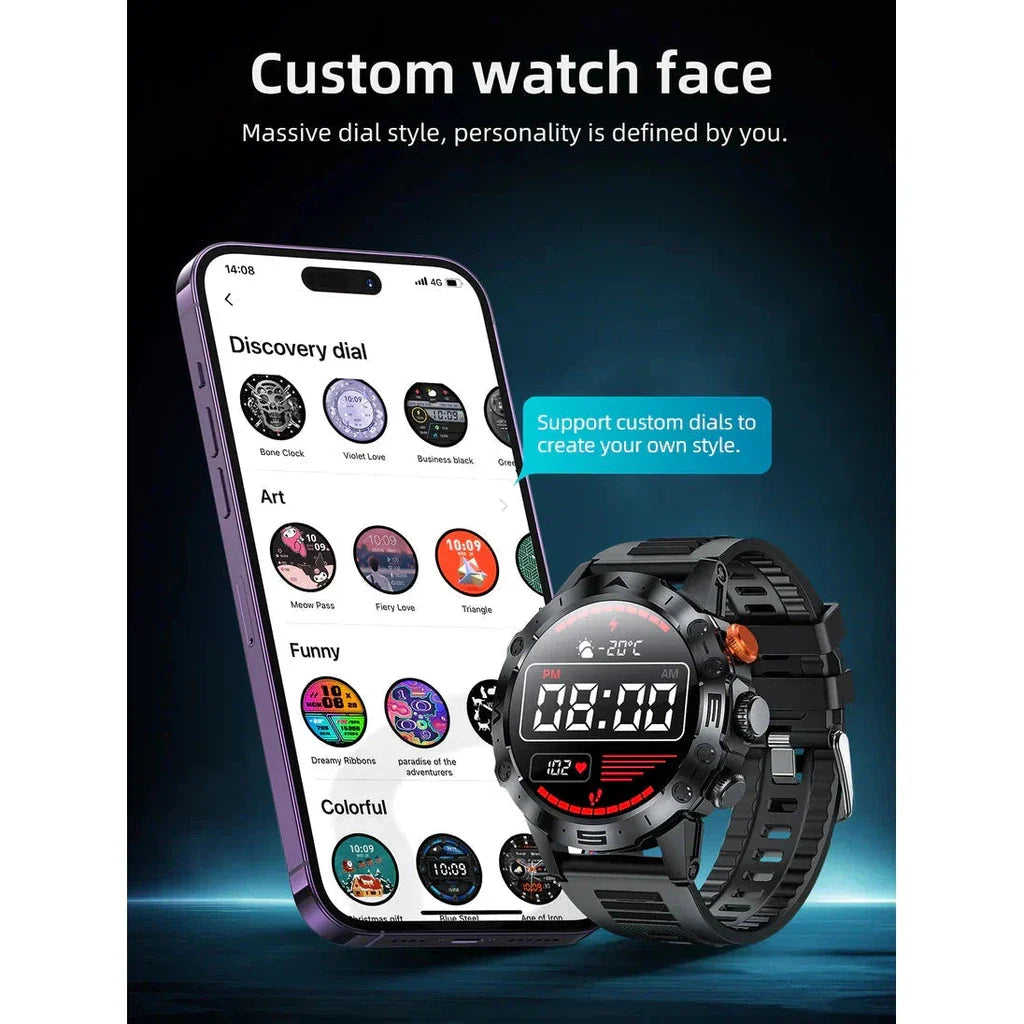 Hoco Y20 Sports Smart Watch - Black