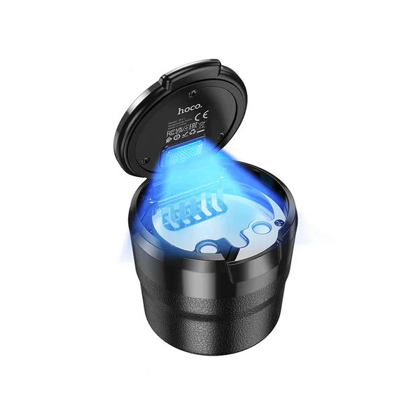 Hoco ZP11 Automatic Car Cigarette Ashtray 150ml with LED Light