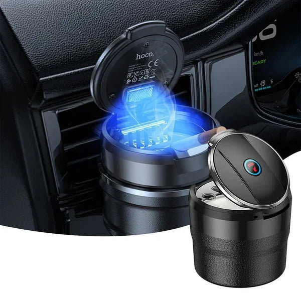 Hoco ZP11 Automatic Car Cigarette Ashtray 150ml with LED Light