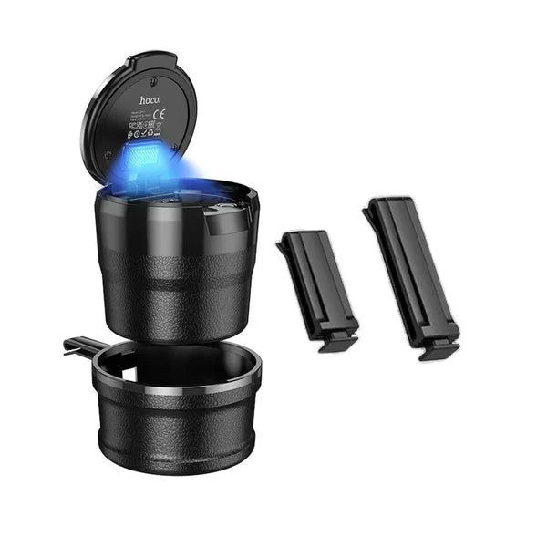 Hoco ZP11 Automatic Car Cigarette Ashtray 150ml with LED Light