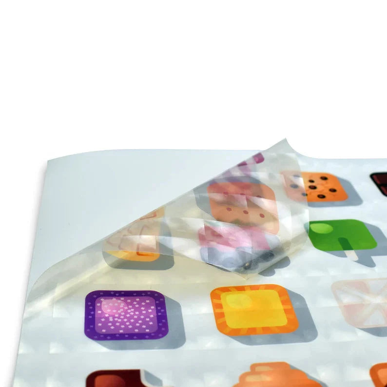 Holographic PET Vinyl Sticker Paper – Bubble/ A4/ 20 Sheets