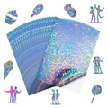 Holographic PET Vinyl Sticker Paper – Starry Sky/ A4/ 20 Sheets