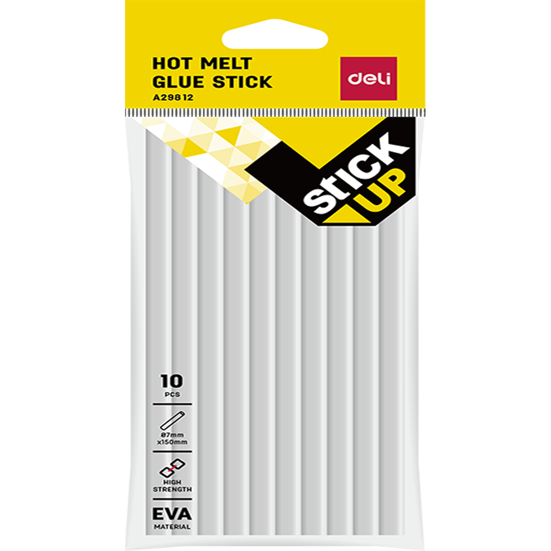 Hot Melt Glue Stick A29812 7 X 150Mm 10Pcs / Packet