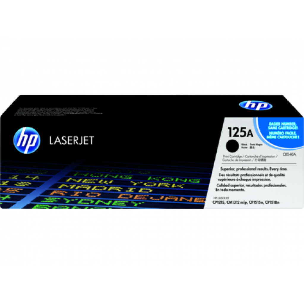 Hp 125A Black (Cb540A) Toner