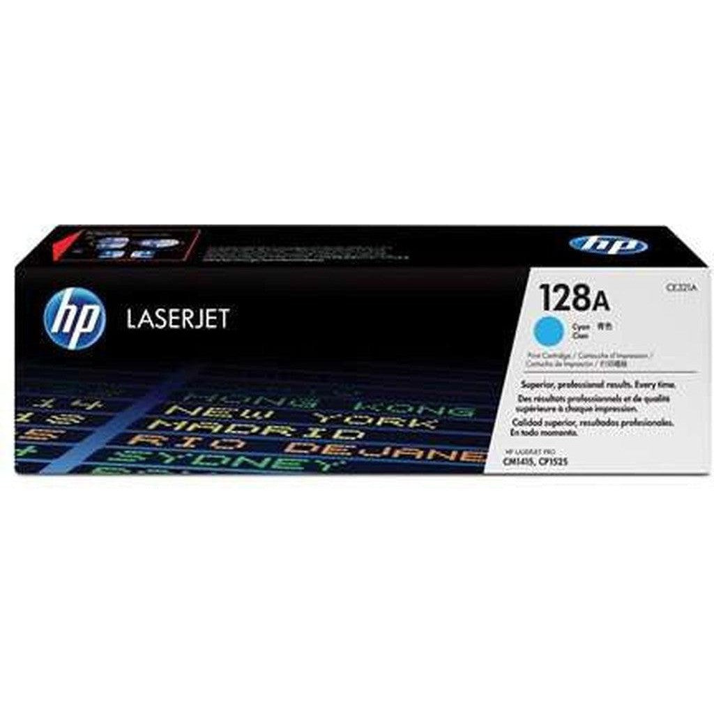 HP 128A Cyan Color - 1300 Pages / Cyan Color / Toner Cartridge