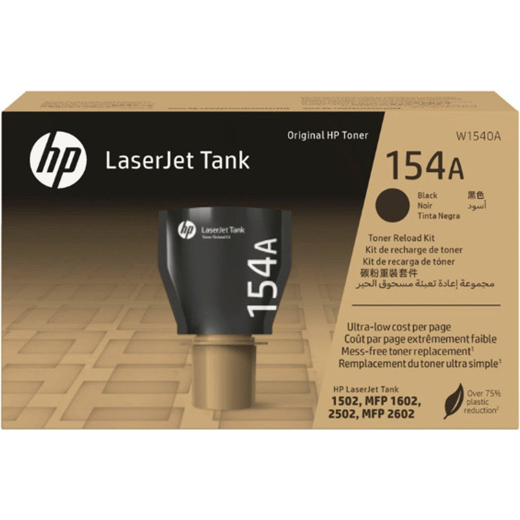 Hp 154A Black Original Laserjet Tank Toner Reload Kit W1540A