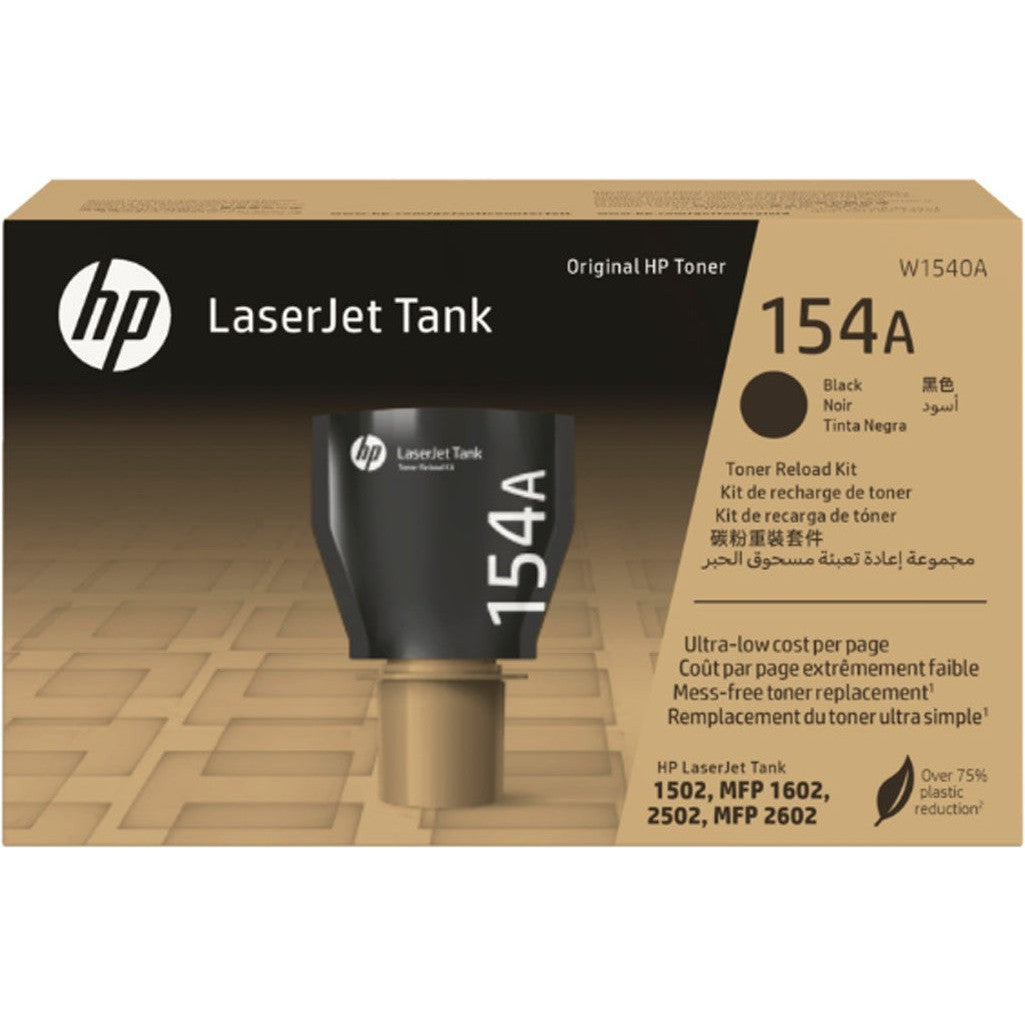 Hp 154A Black Original Laserjet Tank Toner Reload Kit W1540A