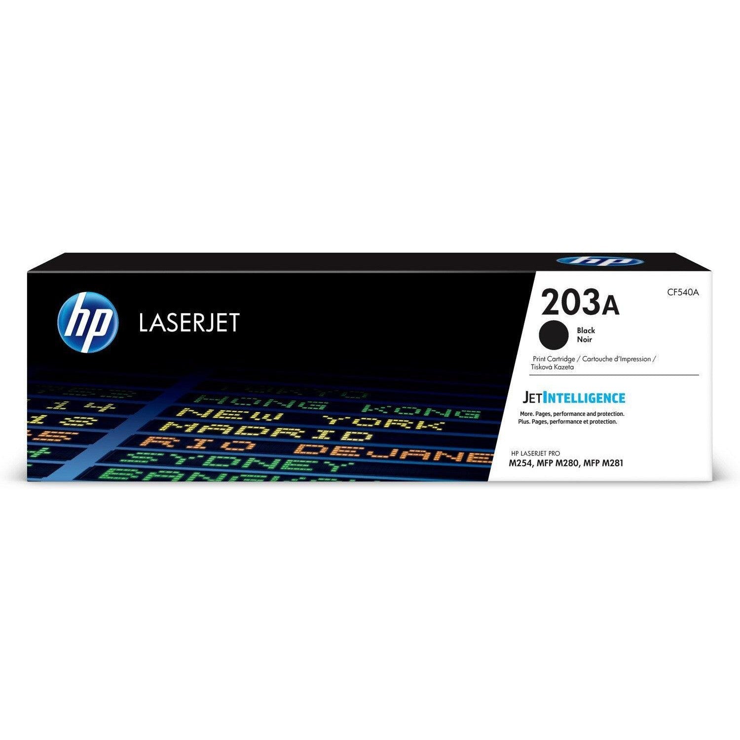 Hp 203A Cf540A Black Original Laserjet Toner