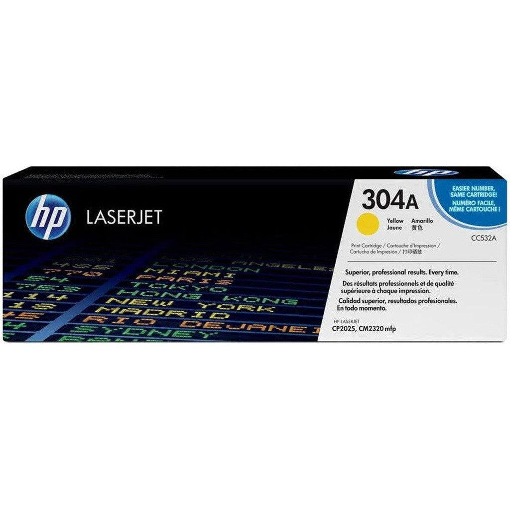 Hp 304A Cc532A Toner Cartridge Yellow