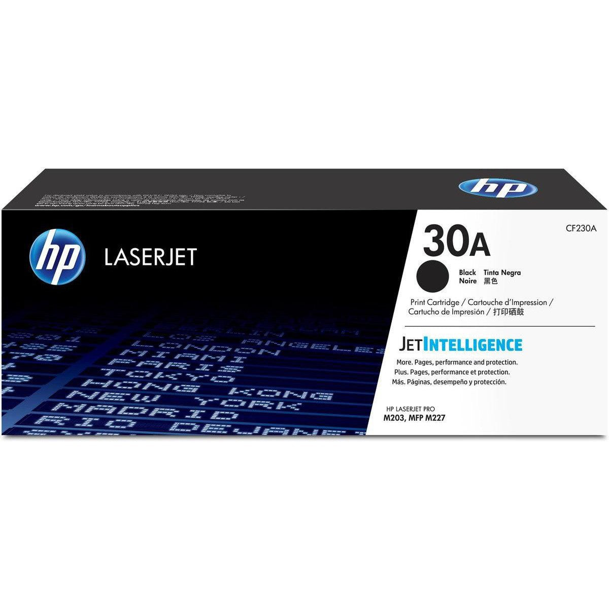 Hp 30A Black Original Laserjet Toner Cartridge Cf230A