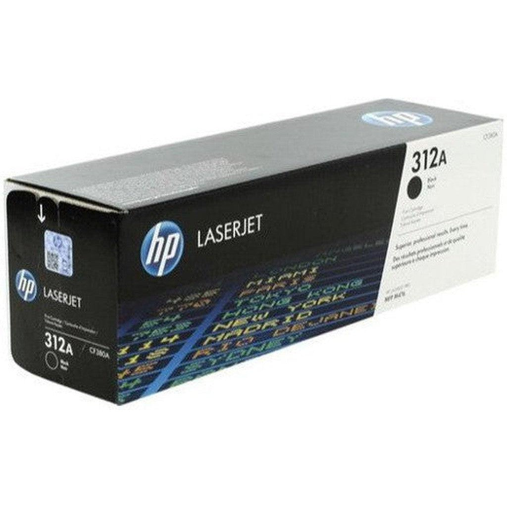 Hp 312A Black Original Laserjet Toner Cartridge, Cf380A
