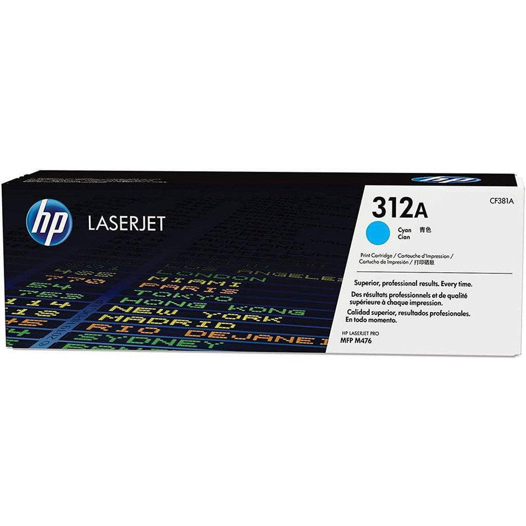 Hp 312A Cyan Toner Cartridge Cf381A