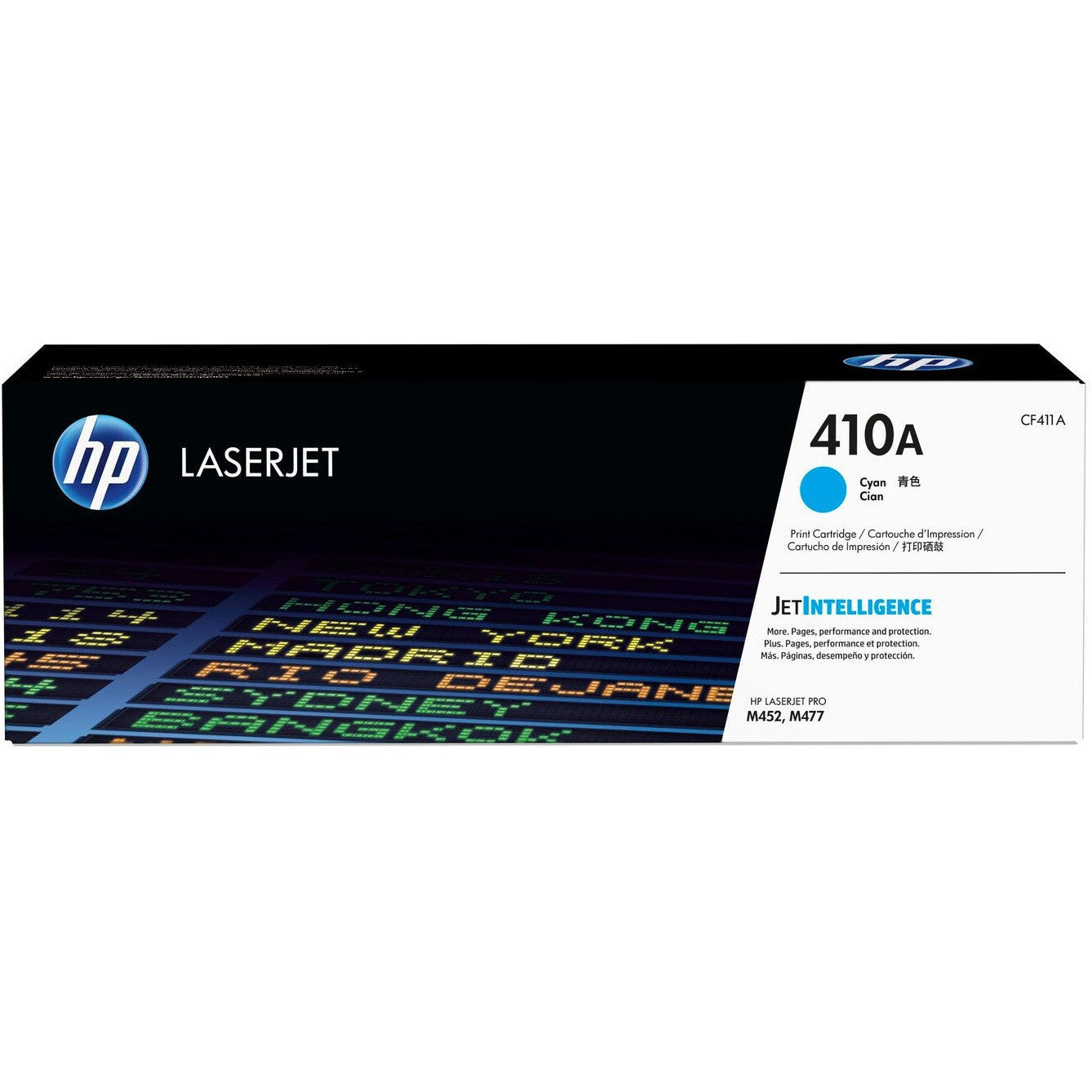 Hp 410A Cyan Original Laserjet Toner Cartridge Cf411A